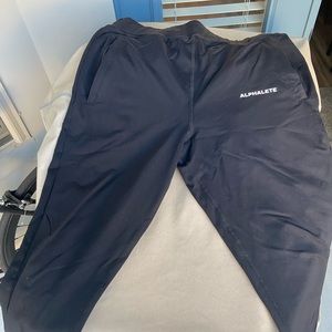 2nd PAIR: NEW Alphalete Pro-Elite Joggers: Black